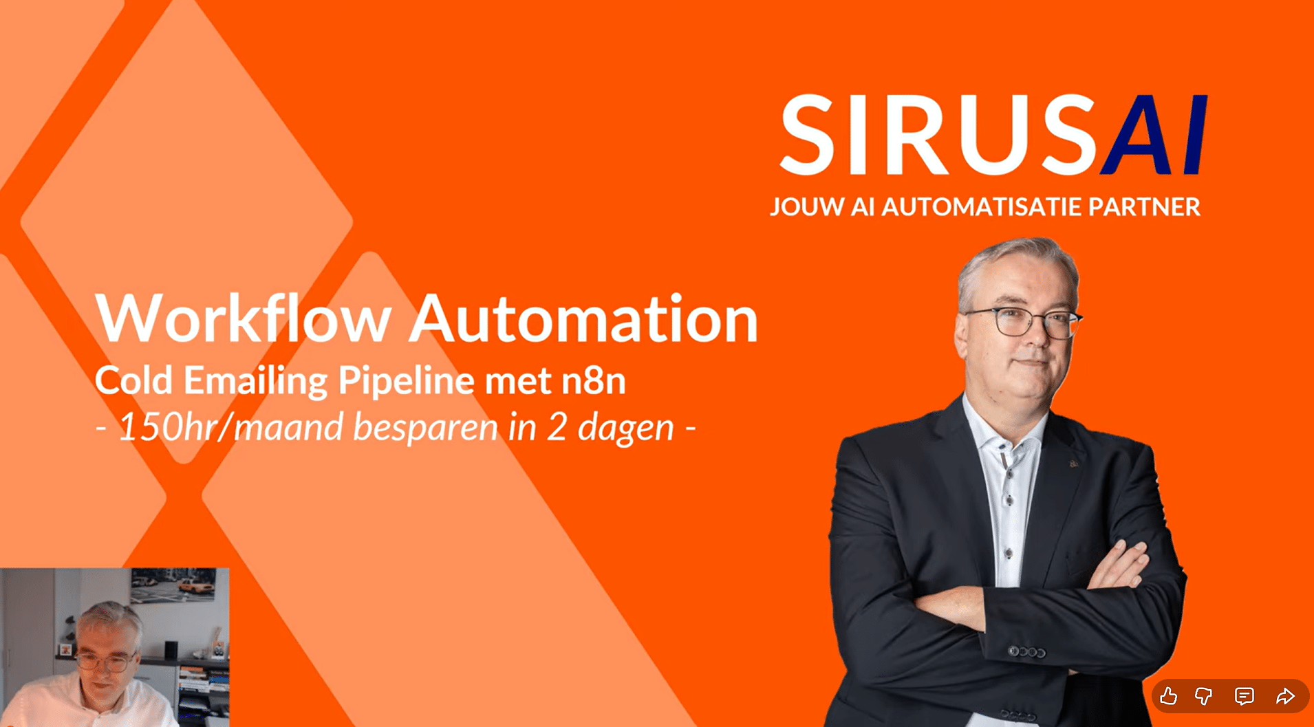 AI cold emailing met SirusAI